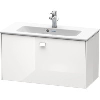 Тумба белый глянец 82 см Duravit Brioso BR401102222