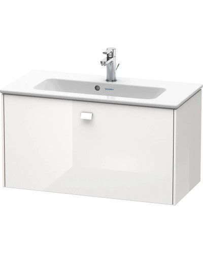 Тумба белый глянец 82 см Duravit Brioso BR401102222