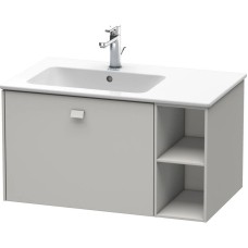 Тумба бетонно-серый матовый 82 см Duravit Brioso BR401200707