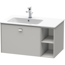 Тумба бетонно-серый матовый 82 см Duravit Brioso BR401201007
