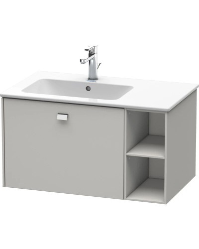 Тумба бетонно-серый матовый 82 см Duravit Brioso BR401201007