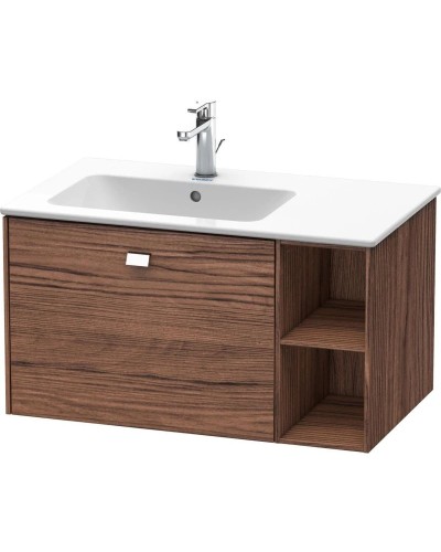 Тумба темный орех 82 см Duravit Brioso BR401201021