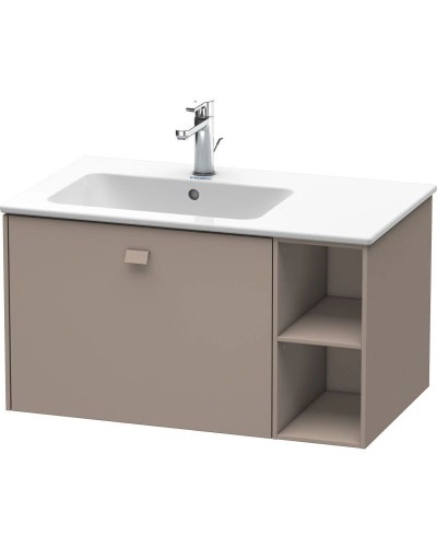 Тумба базальт матовый 82 см Duravit Brioso BR401204343