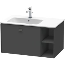 Тумба графит матовый 82 см Duravit Brioso BR401204949