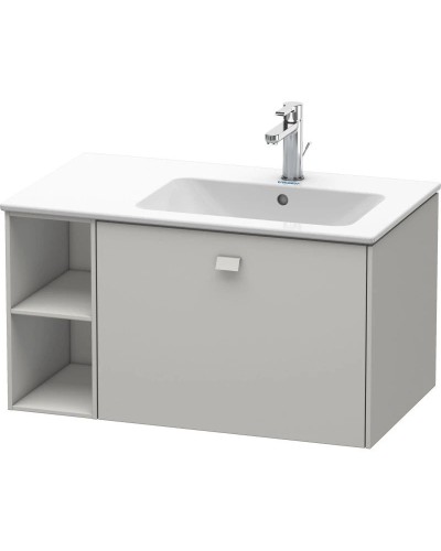 Тумба бетонно-серый матовый 82 см Duravit Brioso BR401400707
