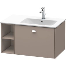 Тумба базальт матовый 82 см Duravit Brioso BR401401043