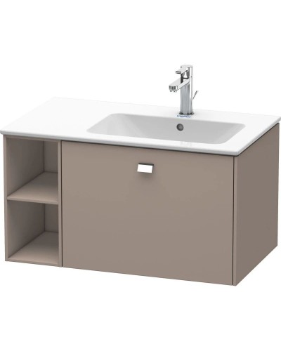 Тумба базальт матовый 82 см Duravit Brioso BR401401043