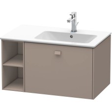 Тумба базальт матовый 82 см Duravit Brioso BR401404343