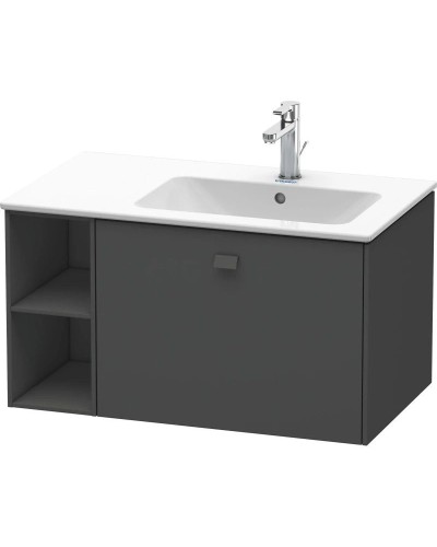 Тумба графит матовый 82 см Duravit Brioso BR401404949