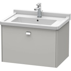 Тумба бетонно-серый матовый 67 см Duravit Brioso BR404101007