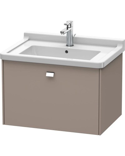 Тумба базальт матовый 67 см Duravit Brioso BR404101043