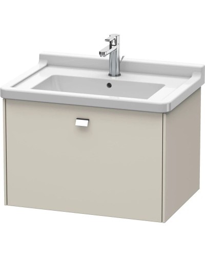 Тумба тауп матовый 67 см Duravit Brioso BR404101091