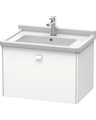 Тумба белый матовый 67 см Duravit Brioso BR404101818