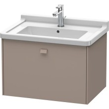 Тумба базальт матовый 67 см Duravit Brioso BR404104343