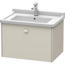 Тумба тауп матовый 67 см Duravit Brioso BR404109191