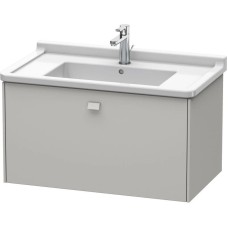 Тумба бетонно-серый матовый 82 см Duravit Brioso BR404200707