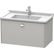 Тумба бетонно-серый матовый 82 см Duravit Brioso BR404201007