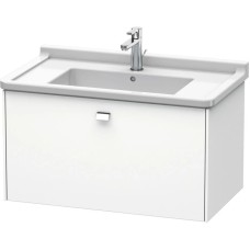 Тумба белый матовый 82 см Duravit Brioso BR404201018