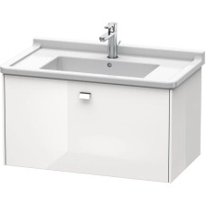 Тумба белый глянец 82 см Duravit Brioso BR404201022