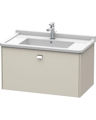 Тумба тауп матовый 82 см Duravit Brioso BR404201091