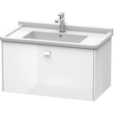Тумба белый глянец 82 см Duravit Brioso  BR404202222