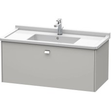 Тумба бетонно-серый матовый 102 см Duravit Brioso BR404301007