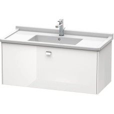 Тумба белый глянец 102 см Duravit Brioso BR404301022