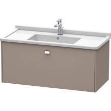 Тумба базальт матовый 102 см Duravit Brioso BR404301043