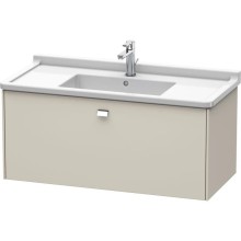 Тумба тауп матовый 102 см Duravit Brioso BR404301091