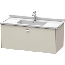 Тумба тауп матовый 102 см Duravit Brioso BR404301091