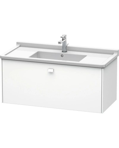 Тумба белый матовый 102 см Duravit Brioso BR404301818