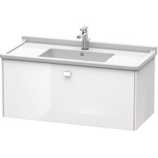 Тумба белый глянец 102 см Duravit Brioso BR404302222