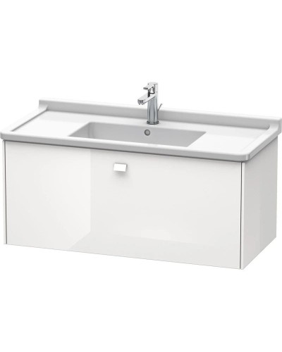 Тумба белый глянец 102 см Duravit Brioso BR404302222