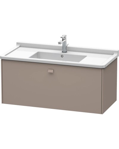 Тумба базальт матовый 102 см Duravit Brioso BR404304343