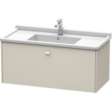 Тумба тауп матовый 102 см Duravit Brioso BR404309191