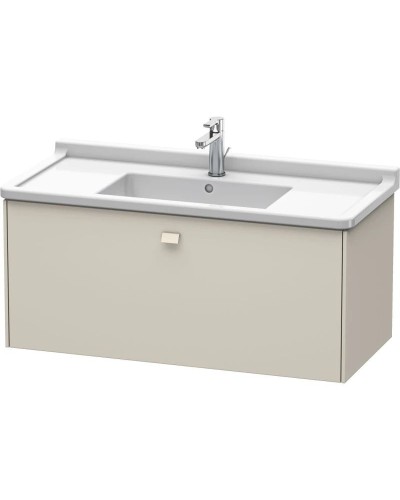 Тумба тауп матовый 102 см Duravit Brioso BR404309191