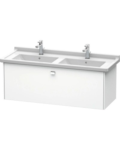 Тумба белый матовый 122 см Duravit Brioso BR404401018