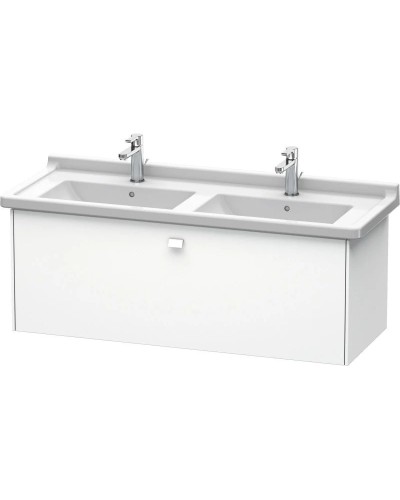 Тумба белый матовый 122 см Duravit Brioso  BR404401818