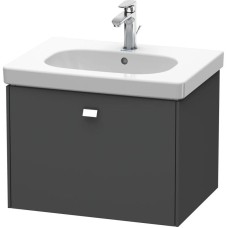 Тумба графит матовый 67 см Duravit Brioso BR404501049