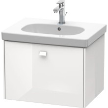 Тумба белый глянец 67 см Duravit Brioso BR404502222