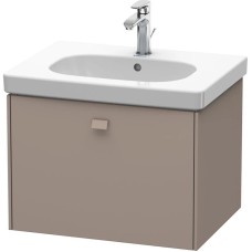 Тумба базальт матовый 67 см Duravit Brioso BR404504343