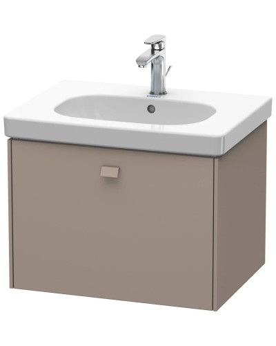 Тумба базальт матовый 67 см Duravit Brioso BR404504343