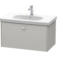 Тумба бетонно-серый матовый 82 см Duravit Brioso BR404600707