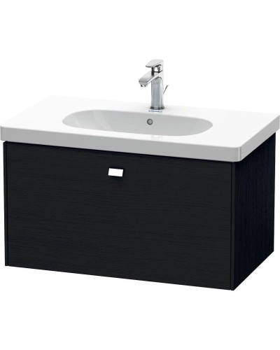Тумба черный дуб 82 см Duravit Brioso BR404601016