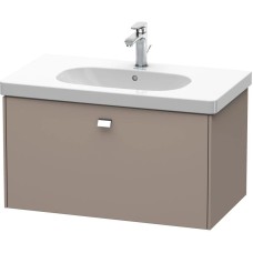 Тумба базальт матовый 82 см Duravit Brioso BR404601043