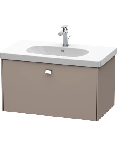 Тумба базальт матовый 82 см Duravit Brioso BR404601043