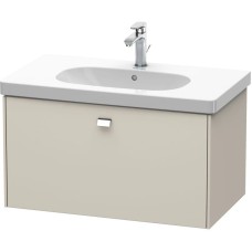 Тумба тауп матовый 82 см Duravit Brioso BR404601091