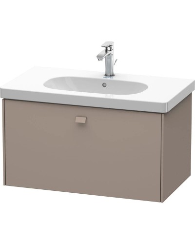 Тумба базальт матовый 82 см Duravit Brioso BR404604343