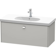 Тумба бетонно-серый матовый 102 см Duravit Brioso BR404701007