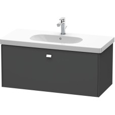 Тумба графит матовый 102 см Duravit Brioso BR404701049